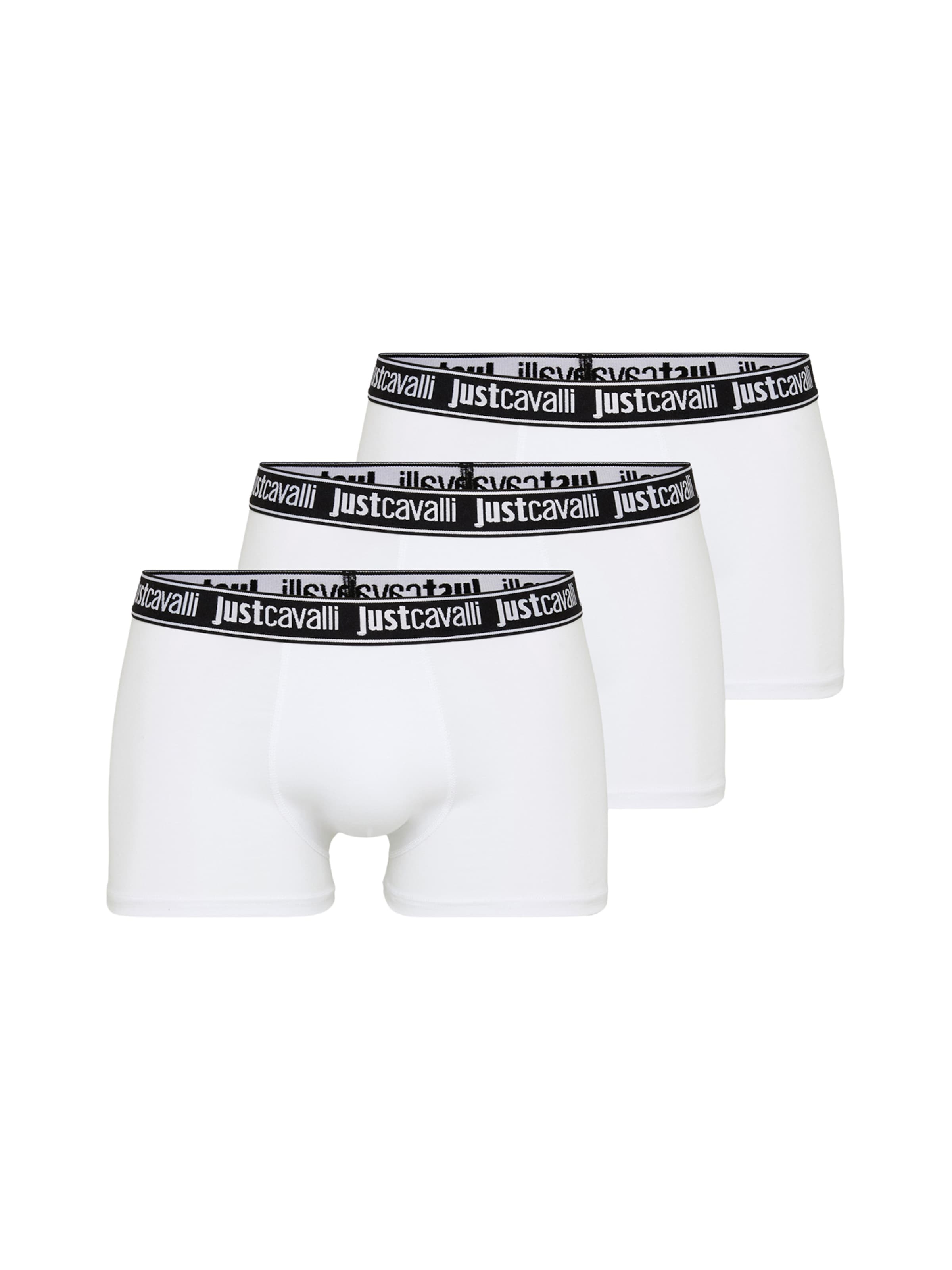 balta Just Cavalli Boxer trumpikės: priekis