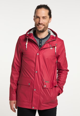 Schmuddelwedda Performance Jacket in Red: front