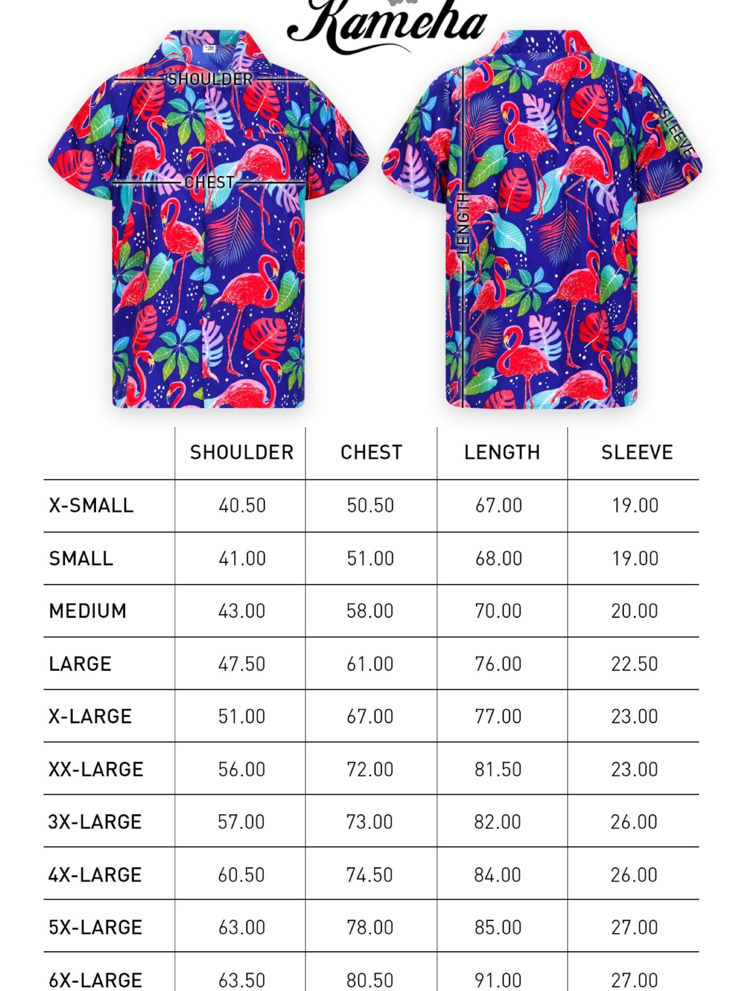 Maglietta 'Funky Flamingos' di King Kameha in blu