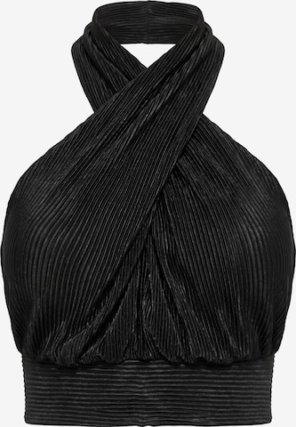 Ulla Popken Top in Schwarz: Vorderseite