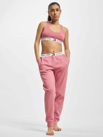 Tommy Hilfiger Underwear Tapered Pyjamahose in Pink