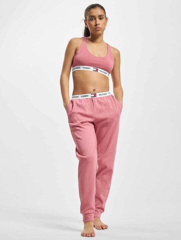 Tommy Hilfiger Underwear Tapered Pyjamabroek in Roze