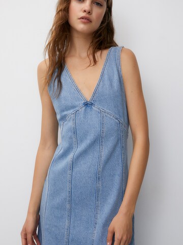 Pull&Bear Kleid in Blau