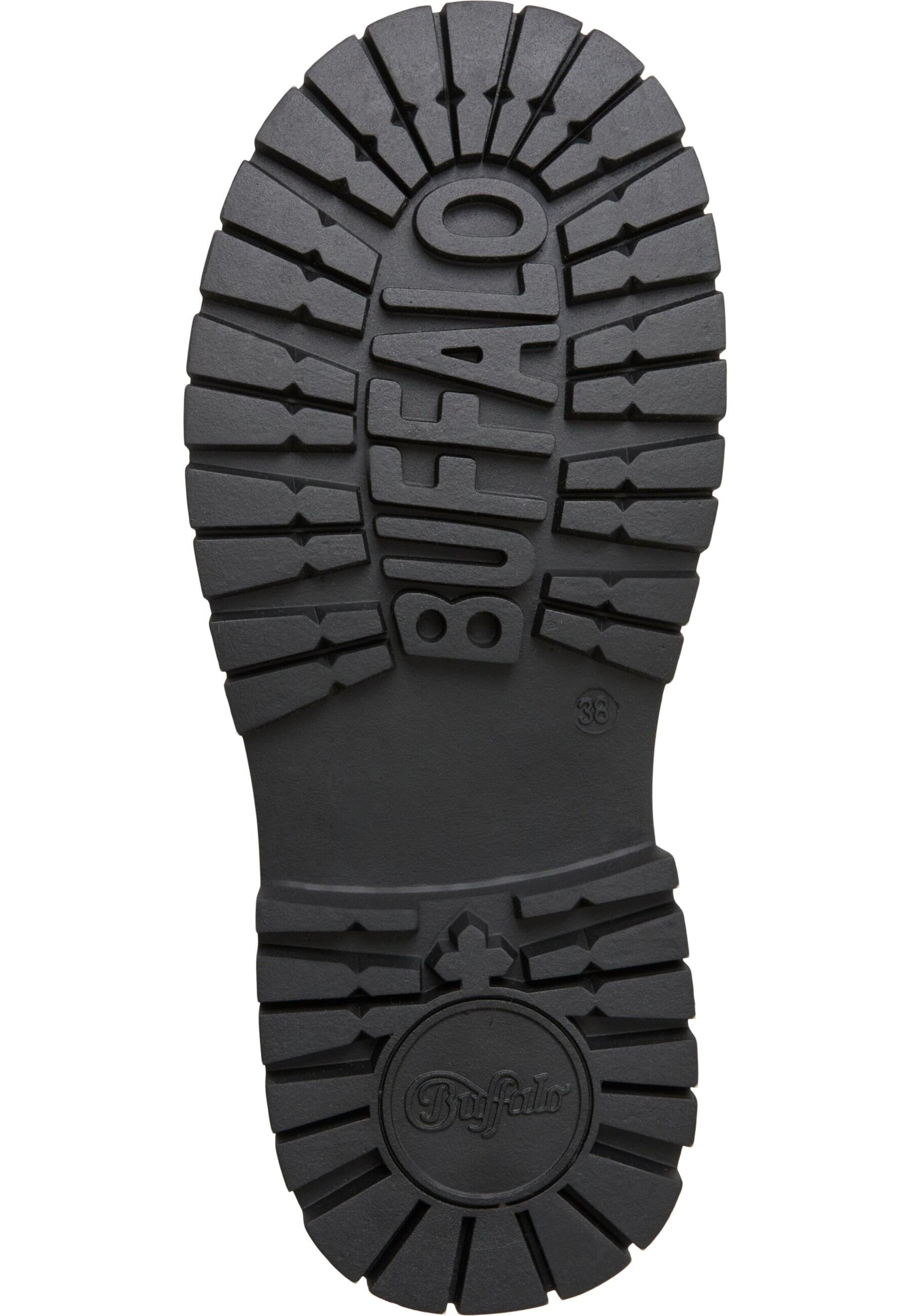 BUFFALO Schnürstiefel 'Lennox' in Schwarz