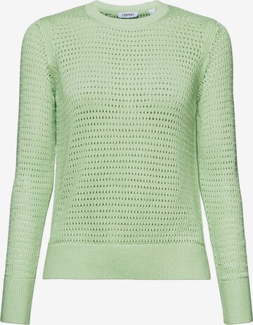 Pull-over ESPRIT en vert : devant