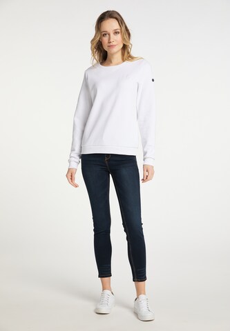 DreiMaster Maritim Sweatshirt in White