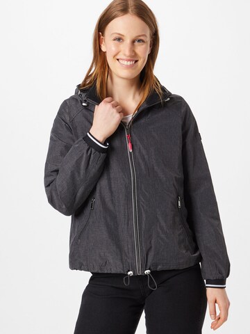 ZABAIONE Between-Season Jacket 'Erica' in Black: front