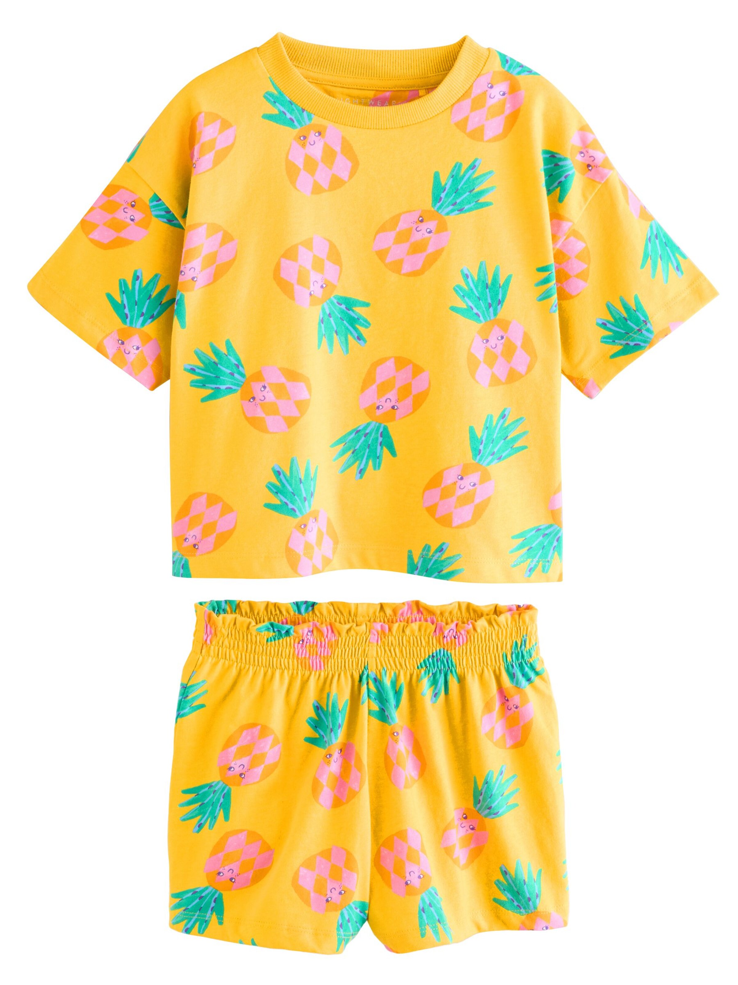 Next Комплект пижама в жълто