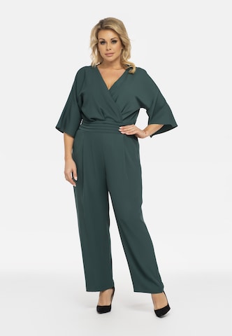 Karko Jumpsuit 'Ewita' in Groen: voorkant