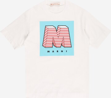 Marni T-Shirt in Weiß: predná strana