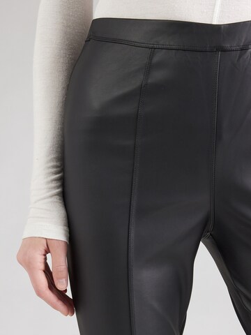 JDY Slim fit Trousers 'JDYSoya' in Black