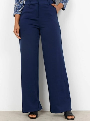 Soyaconcept Wide Leg Hose in Blau