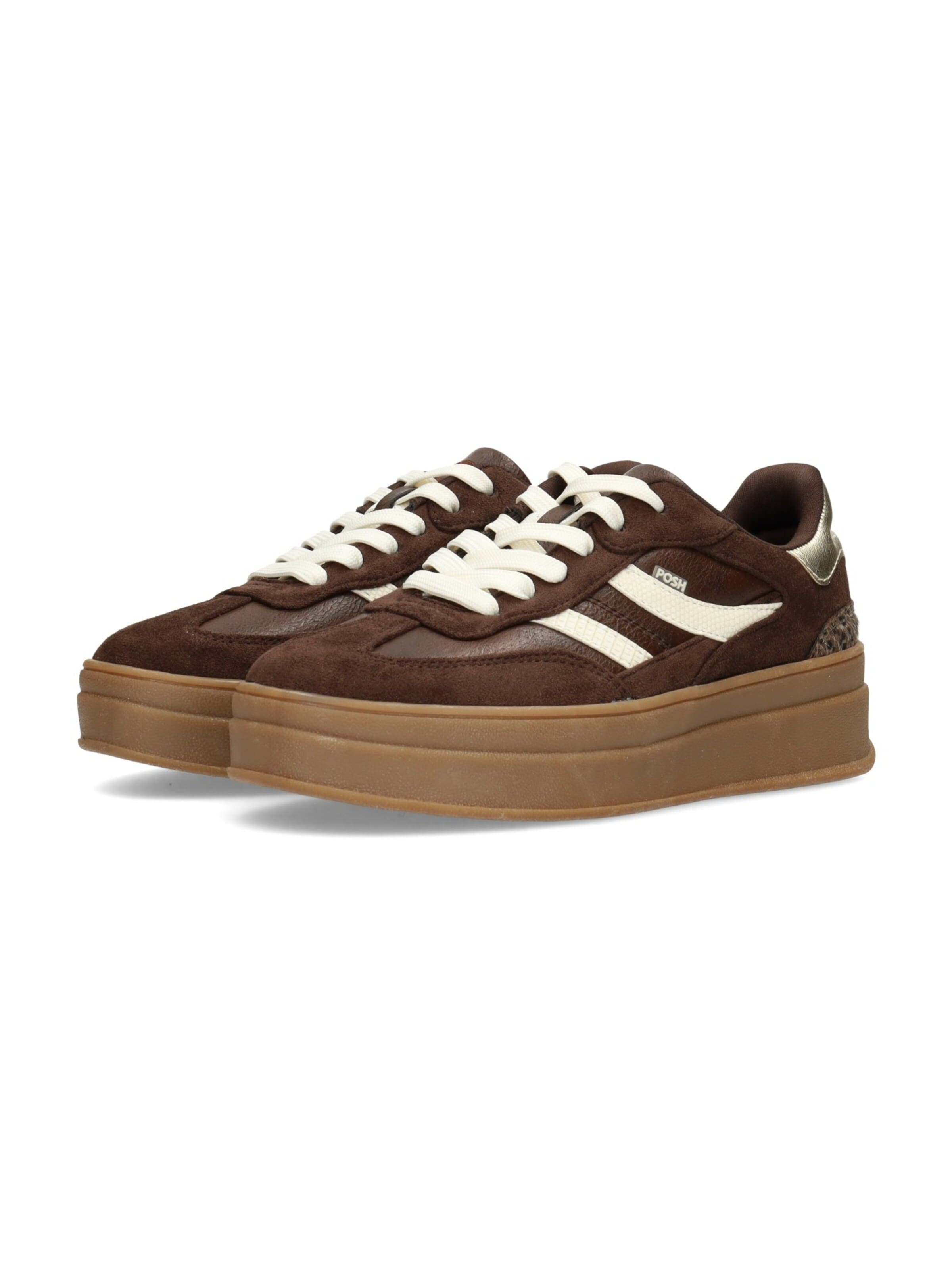 POSH by Poelman Sneaker in Braun