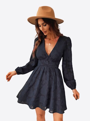 Cupshe Kleid 'CAA05A2F016UU'‌‌‌‌‌‌‌‌‌‌ in Blau: Vorderseite