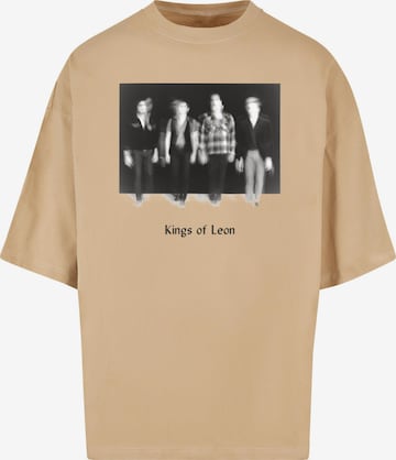 Maglietta 'Kings Of Leon' di Merchcode in beige: frontale