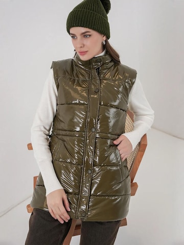 Gilet Bigdart en vert : devant