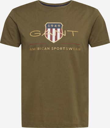 GANT T-Shirt in Grün: predná strana