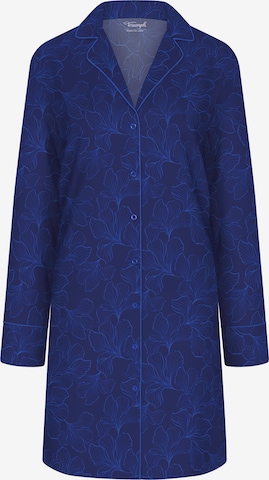 TRIUMPH - Camiseta de noche ' Boyfriend Fit ' en azul: frente