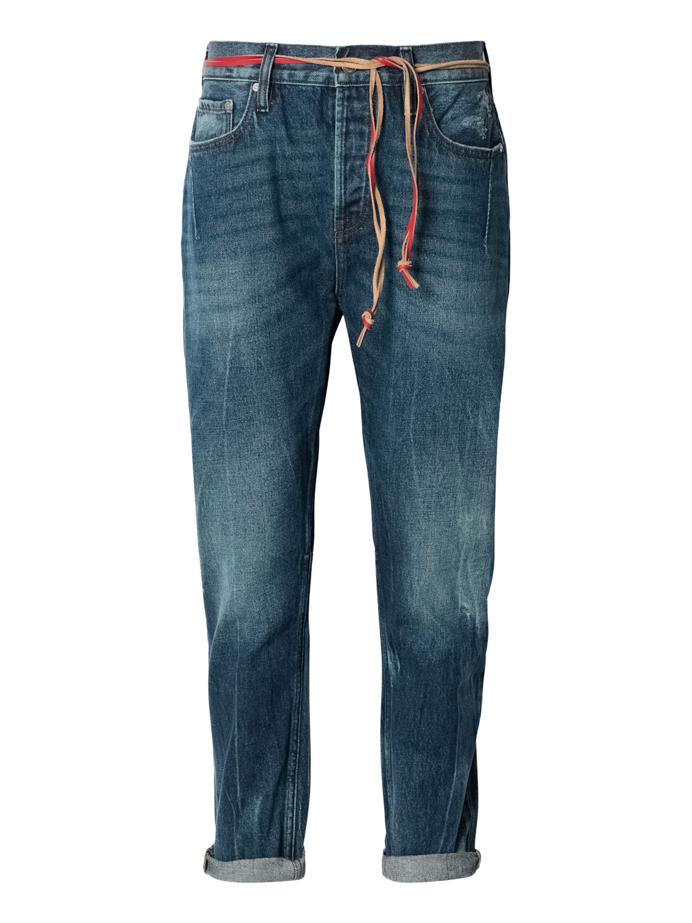 SCOTCH & SODA Jeansy 'DEAN' w kolorze ciemny niebieski / czerwonym, Podgląd produktu