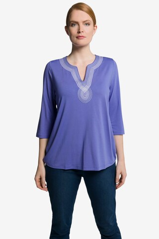 Ulla Popken Shirt in Lila: voorkant