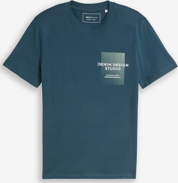 TOM TAILOR DENIM Shirt in Groen: voorkant
