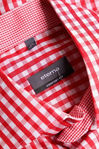 ETERNA Button Up Shirt in M in Red