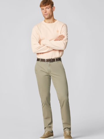 Regular Pantalon chino 'New York 1-5045' MEYER en marron