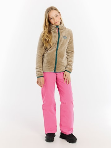 PROTEST Sportsweatjacke 'PRTJoanne' in Braun