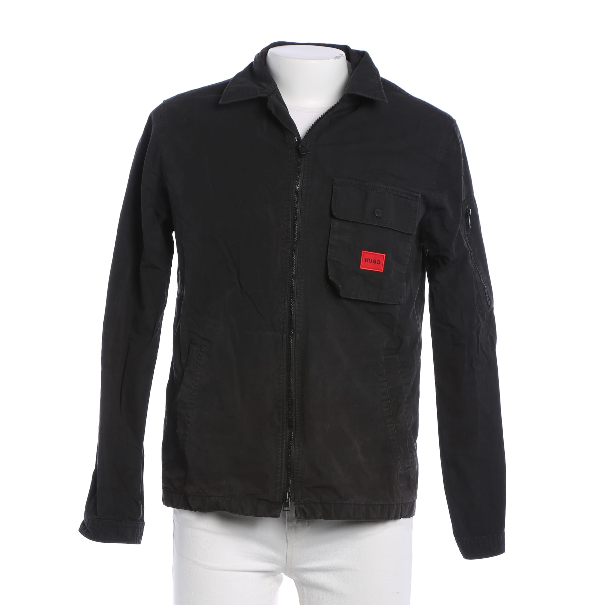 BOSS Black Jacket & Coat in S in Black: front