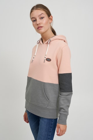 Oxmo Sweatshirt 'Kathrine' in Roze: voorkant