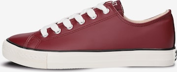 Baskets basses 'Clove' nae Vegan Shoes en rouge : devant