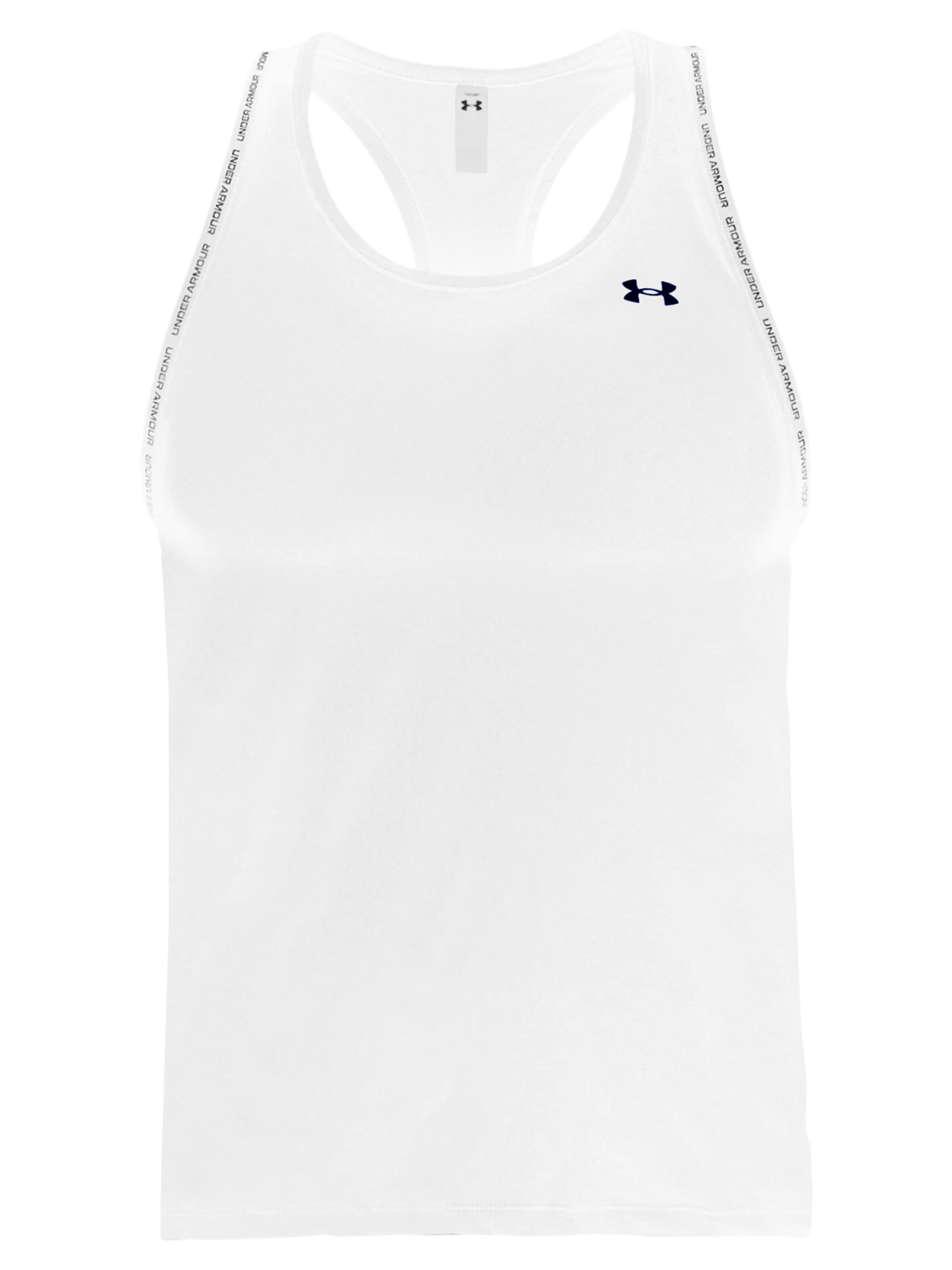 UNDER ARMOUR Top 'Tech Knockout Tank'‌‌‌‌‌‌‌‌ in Weiß: Vorderseite