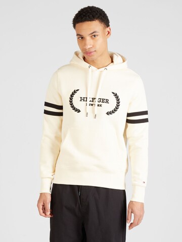 Sweat-shirt 'LAUREL' TOMMY HILFIGER en beige : devant