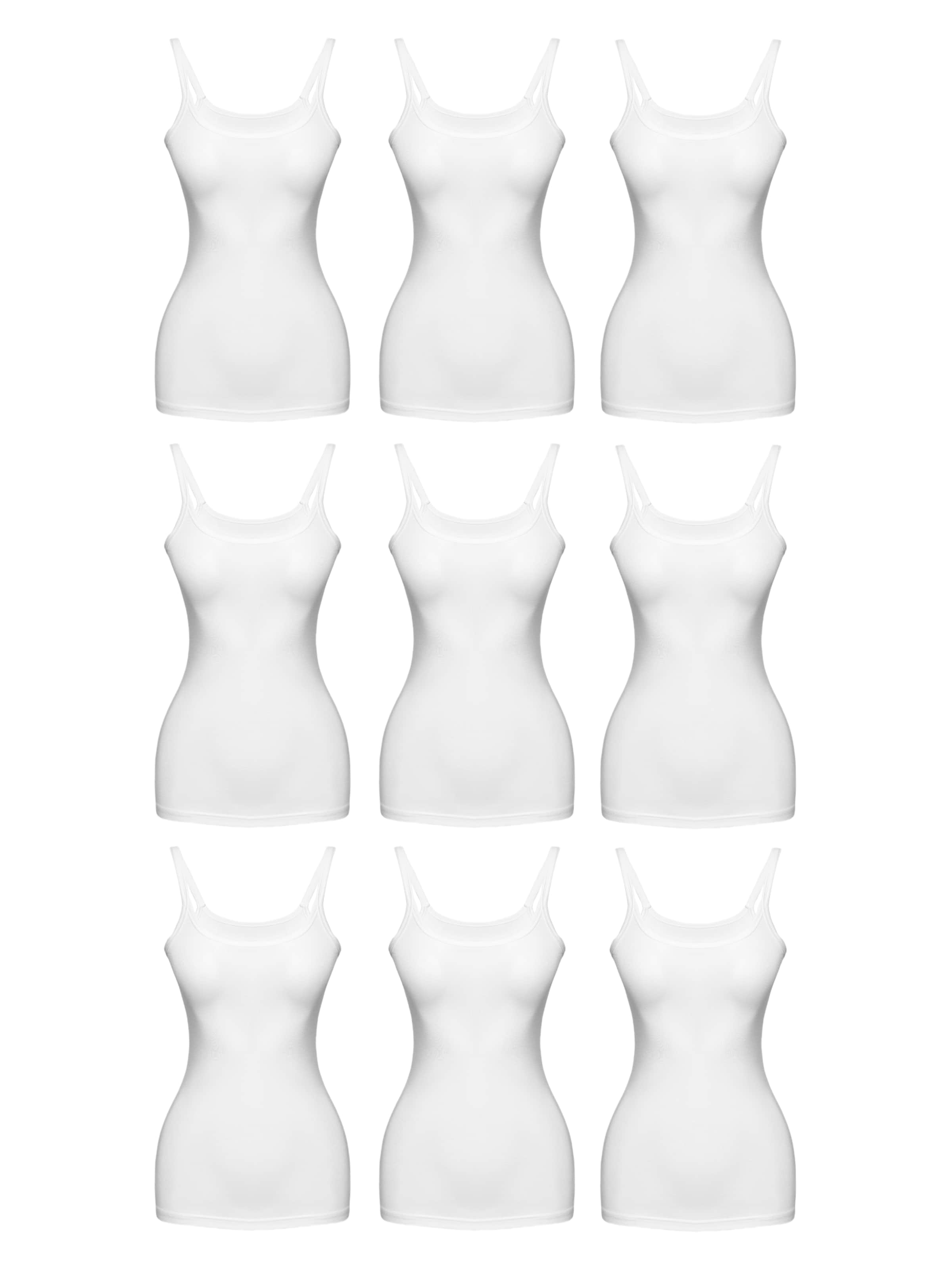 Erdem Onderhemd in Wit: voorkant