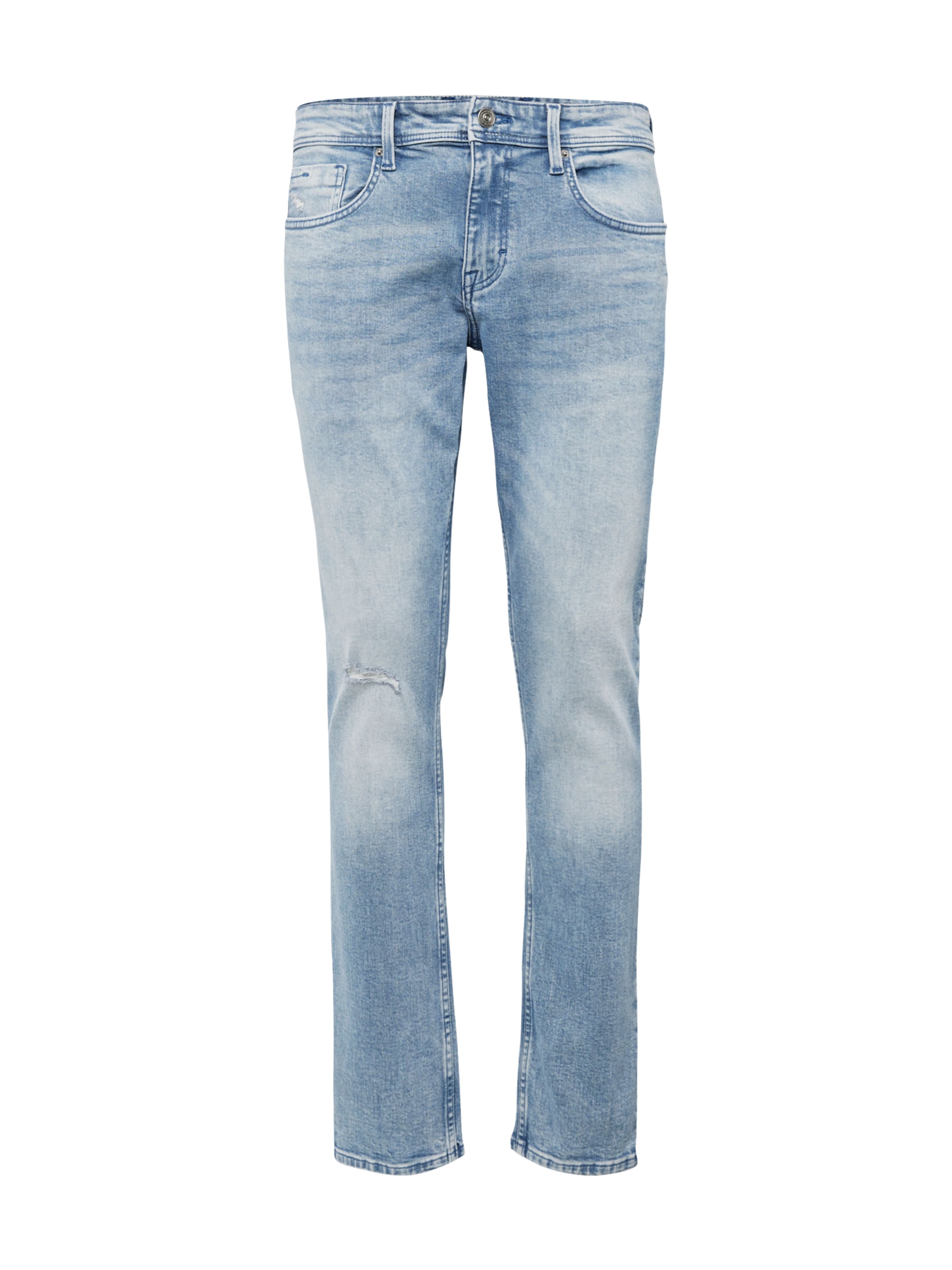 QS Slimfit Jeans in Blau: Vorderseite