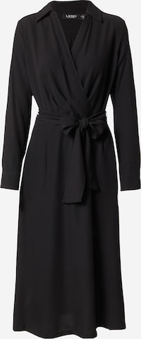 Lauren Ralph Lauren Shirt Dress in Black: front