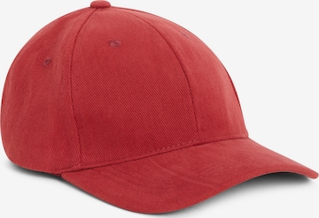 Casquette 'Bordeaux Cap – Organic Cotton, Made in France' ERVERTE Paris en rouge : devant
