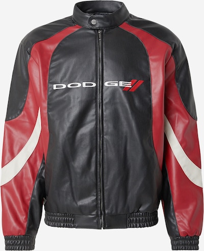 Demisezoninė striukė 'DODGE' iš HOLLISTER, spalva – raudona / juoda / balta, Prekių apžvalga