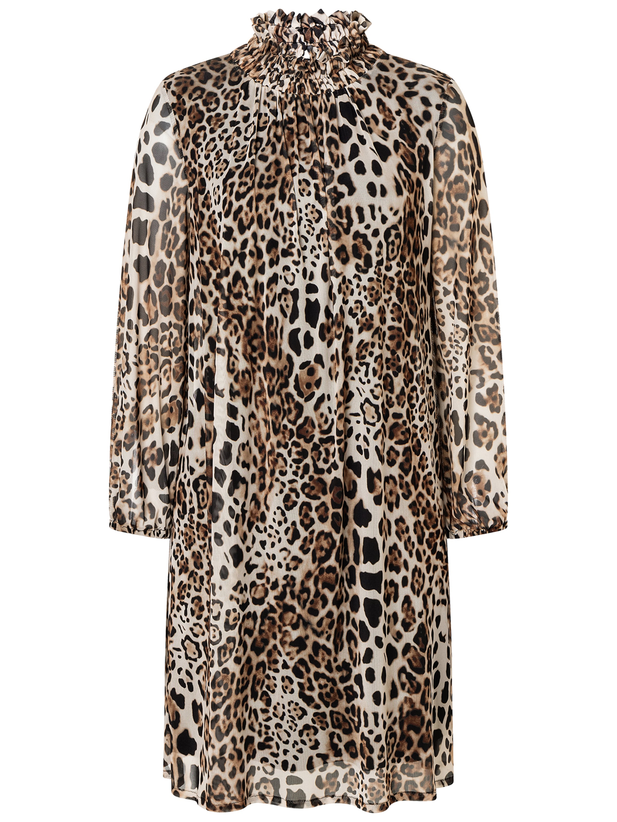 Ana Alcazar Kleid 'Suna' in Beige: Vorderseite