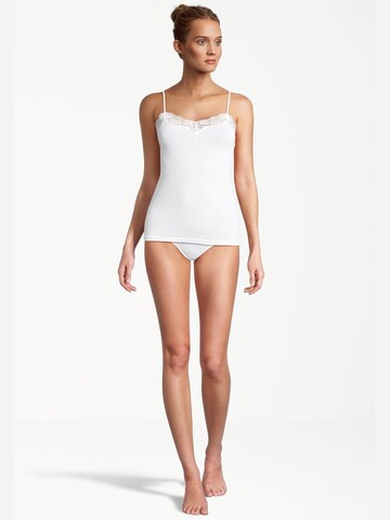 Nina von C. Unterhemd 'Romance' in Weiß