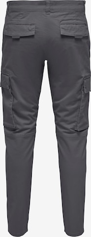 Only & Sons Regular Cargo Pants 'Next' in Grey