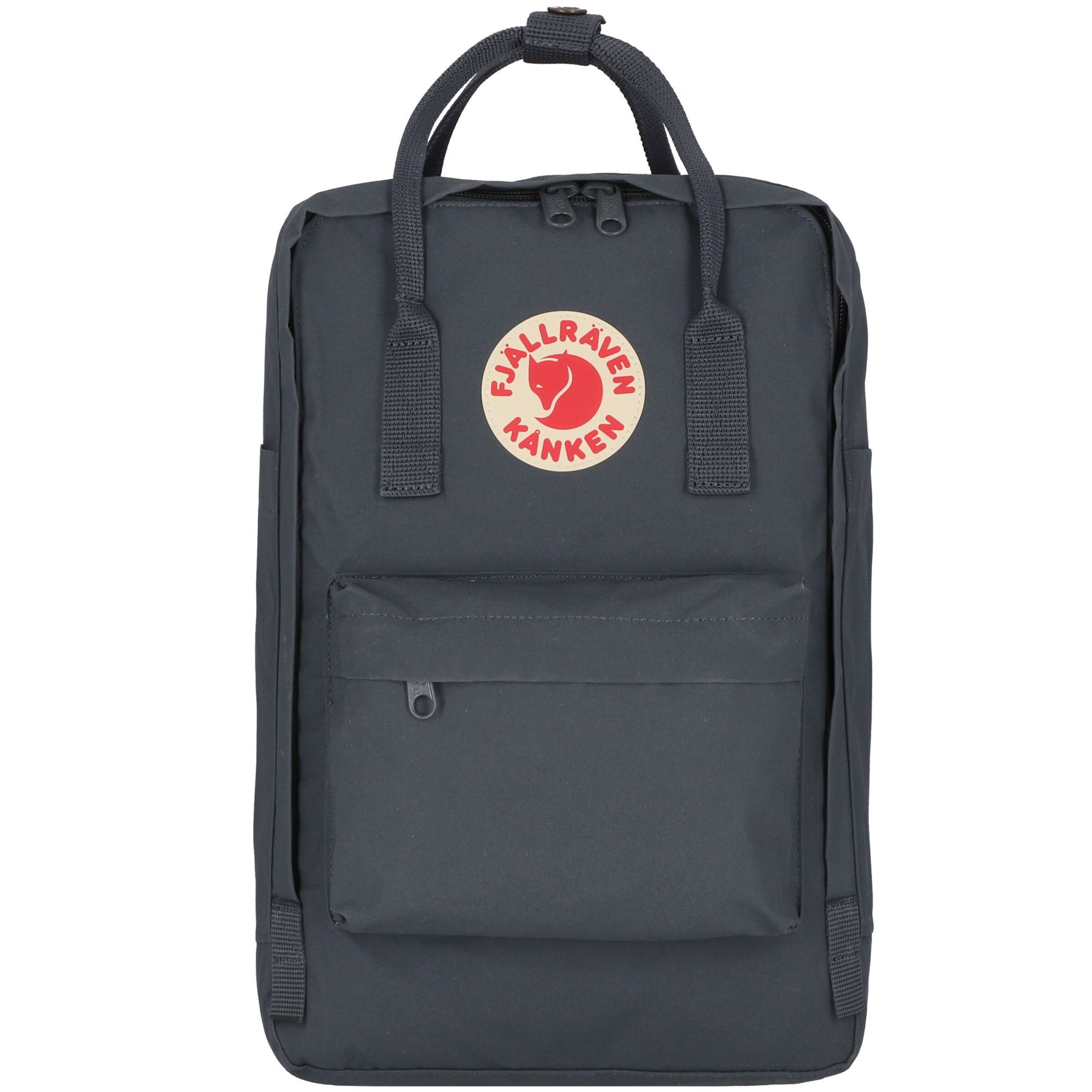 Zaino 'Kanken' di Fjällräven in grigio: frontale