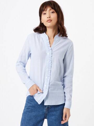 Maison 123 Blouse 'JOYCE' in Blue: front