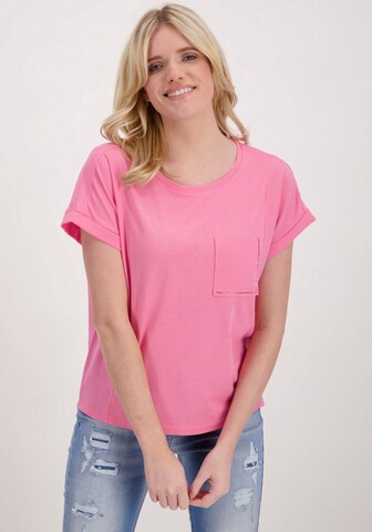 monari Shirt in Roze: voorkant