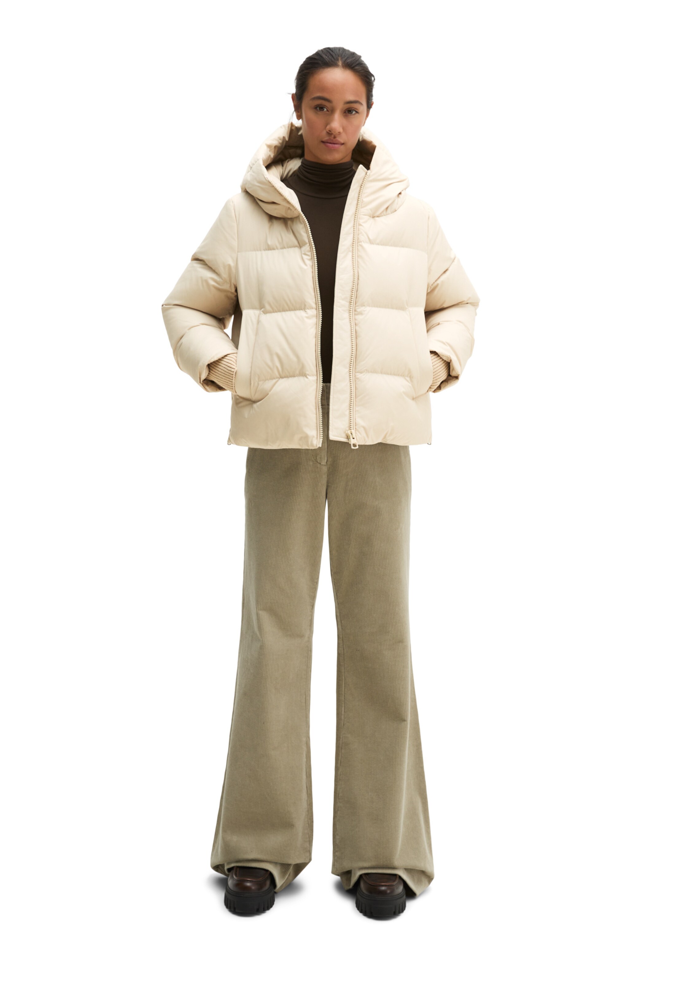 Marc O'Polo Jacke in Beige: Vorderseite