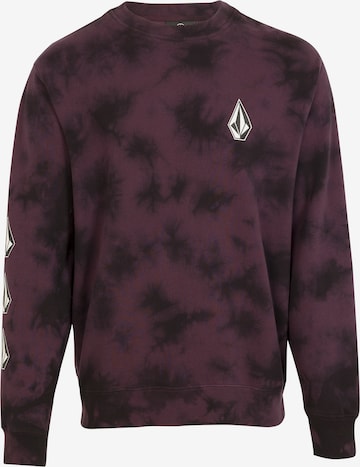 Volcom Sweatshirt 'ICONIC STONE' in Purple: front