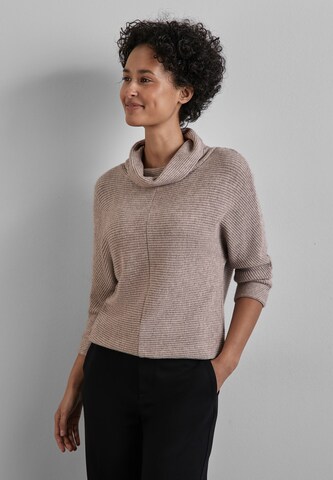 STREET ONE Pullover in Beige: Vorderseite