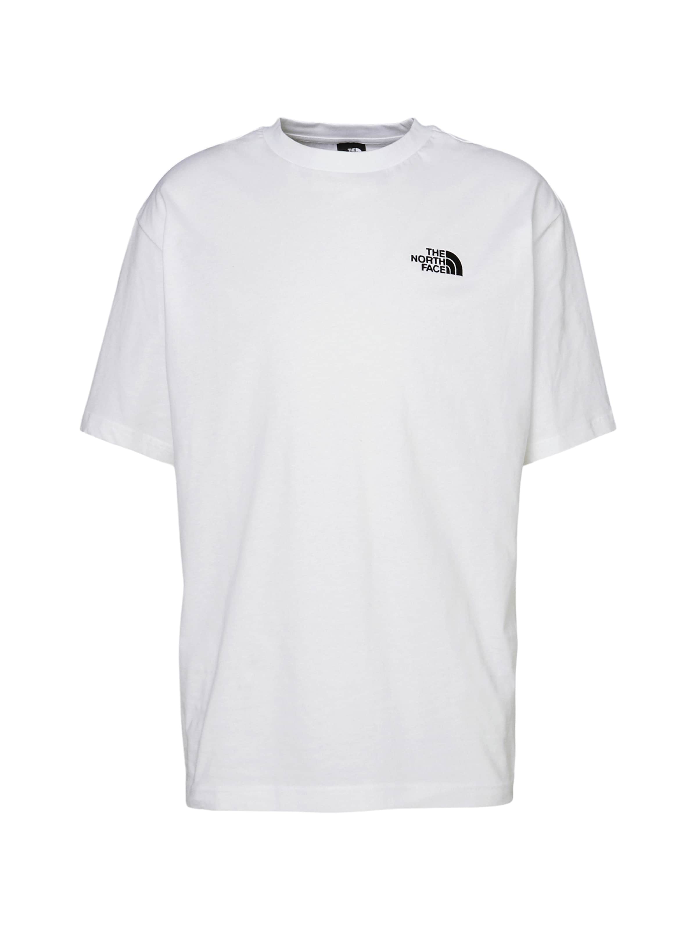 Tricou funcțional 'Essentials' de la THE NORTH FACE pe alb: față