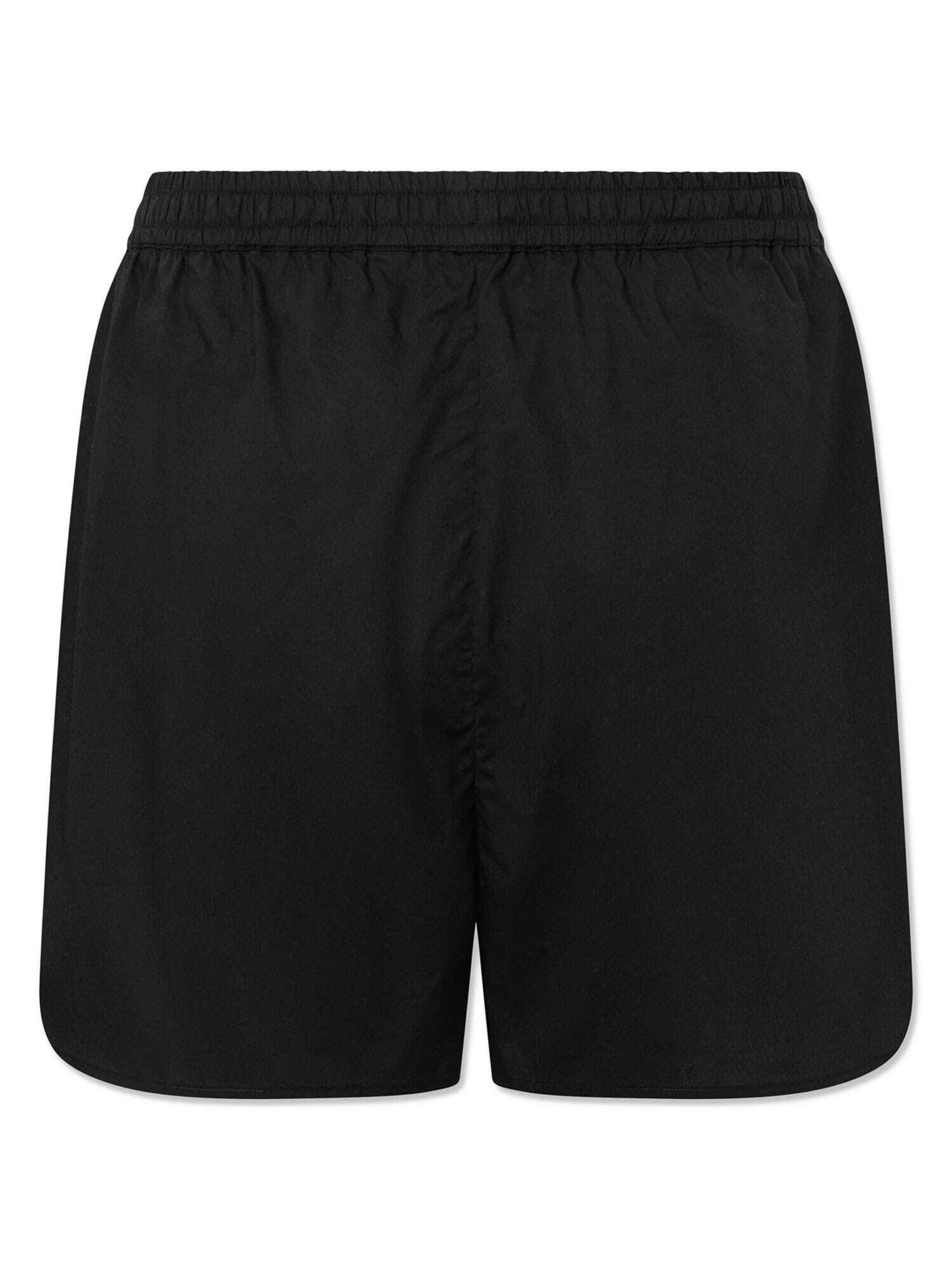 STUDIO FEDER Loosefit Shorts 'Jasmin' in Schwarz