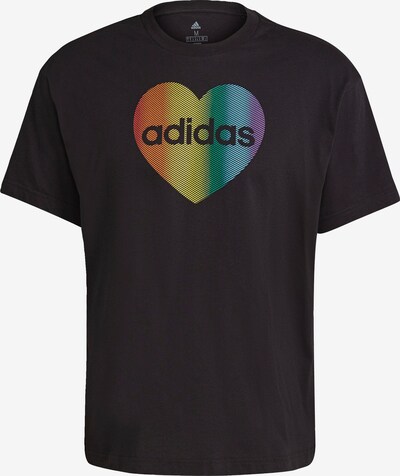 ADIDAS PERFORMANCE Sportshirt in blau / gelb / orange / schwarz, Produktansicht